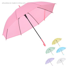 Windproof Rain Gift Custom Straight Golf Promotion Transparent Paraguas Parapluie Sombrillas Cheap Clear Bubble PVC TPU Poe Umbrella